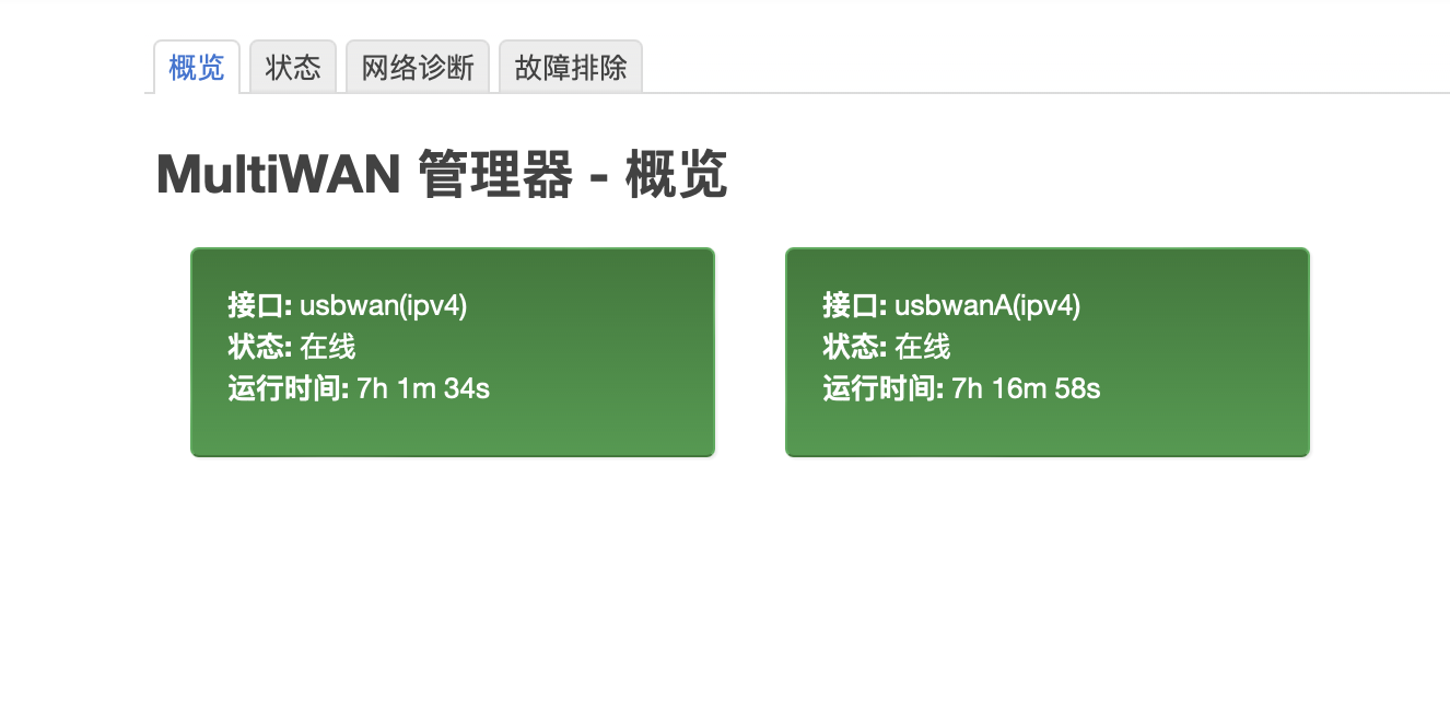 OpenWrt负载均衡网速叠加 OpenWrt负载均衡网速叠加